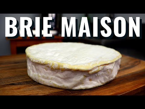 Comment faire du fromage BRIE à la maison avec lait de vache? (Recette avec TOUTES les étapes)