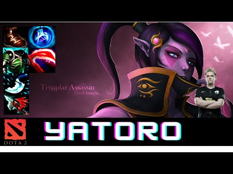 TSPIRIT YATOROGOD -Templar Assassin - Safelane - Dota 2 Pros mmr Gameplay