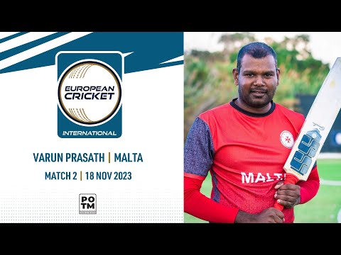 POTM: V.Prasath - MLT vs CYP | Highlights | ECI Malta-Cyprus, 2023 | 18 Nov 2023 | ECI23.153