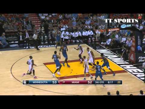 Karl-Anthony Towns Full Highlights vs Heat (17.11.2015) - 14 pts, 14 reb