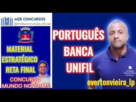 CONCURSO MUNDO NOVO-MS|PORTUGUÊS