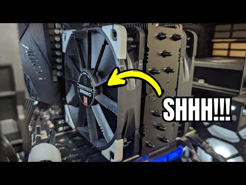 Noctua NF F12 Chromax Quiet Fan 120mm - Quick Review