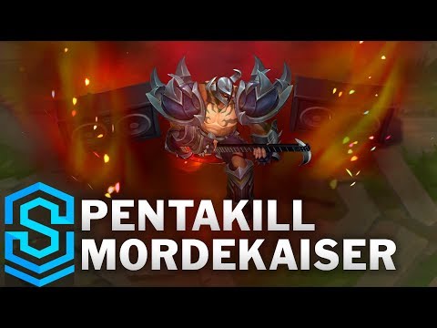Pentakill Mordekaiser 2019 Skin Spotlight - League of Legends