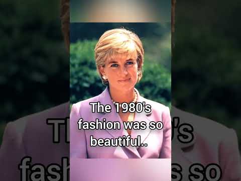 The 1980's fashion was so beautiful.. #history #1980s