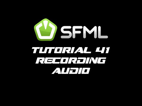 SFML 2 1 Tutorial 1 What Is SFML