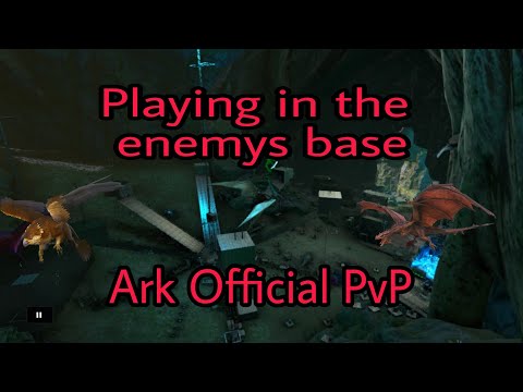 C spinning into a huge ext base & Flyer PvP 🔥💎 | Ark Official PvP