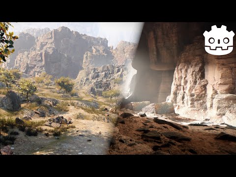 Godot 4.3 + Quixel Assets + Mterrain + Custom Shaders