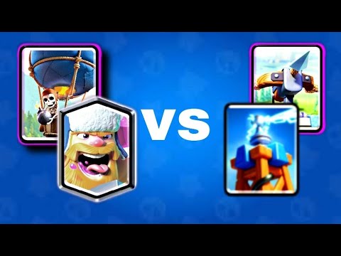 Xbow deck Vs Lumber loon deck | Clash Royale | Clash with me |