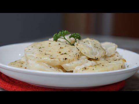 How To Make The BOMB Creamy Scalloped Potatoes |White...