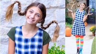 Dad Teaches How to Create Pippi Longstocking Braids