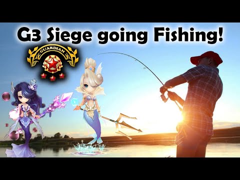 G3 Siege Going Fishing, Hitting all the Mermaids - Summoners War