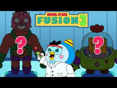 BRAWL STARS ANIMATION: Brawl Stars Fusion #3 - Rosa and El Primo vs Sprout and Spike