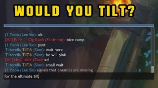 The Ultimate league TILT ft. Tilterella | League of Tilt