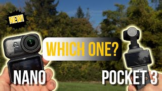 DJI Osmo Nano Beats Pocket 3? We Put Them Head-to-Head