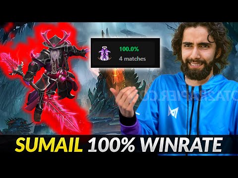 Sumail 100% winrate mid hero this week