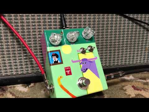 Palthegiraffe Scioto Vibrato analog pitch vibrato pedal demo