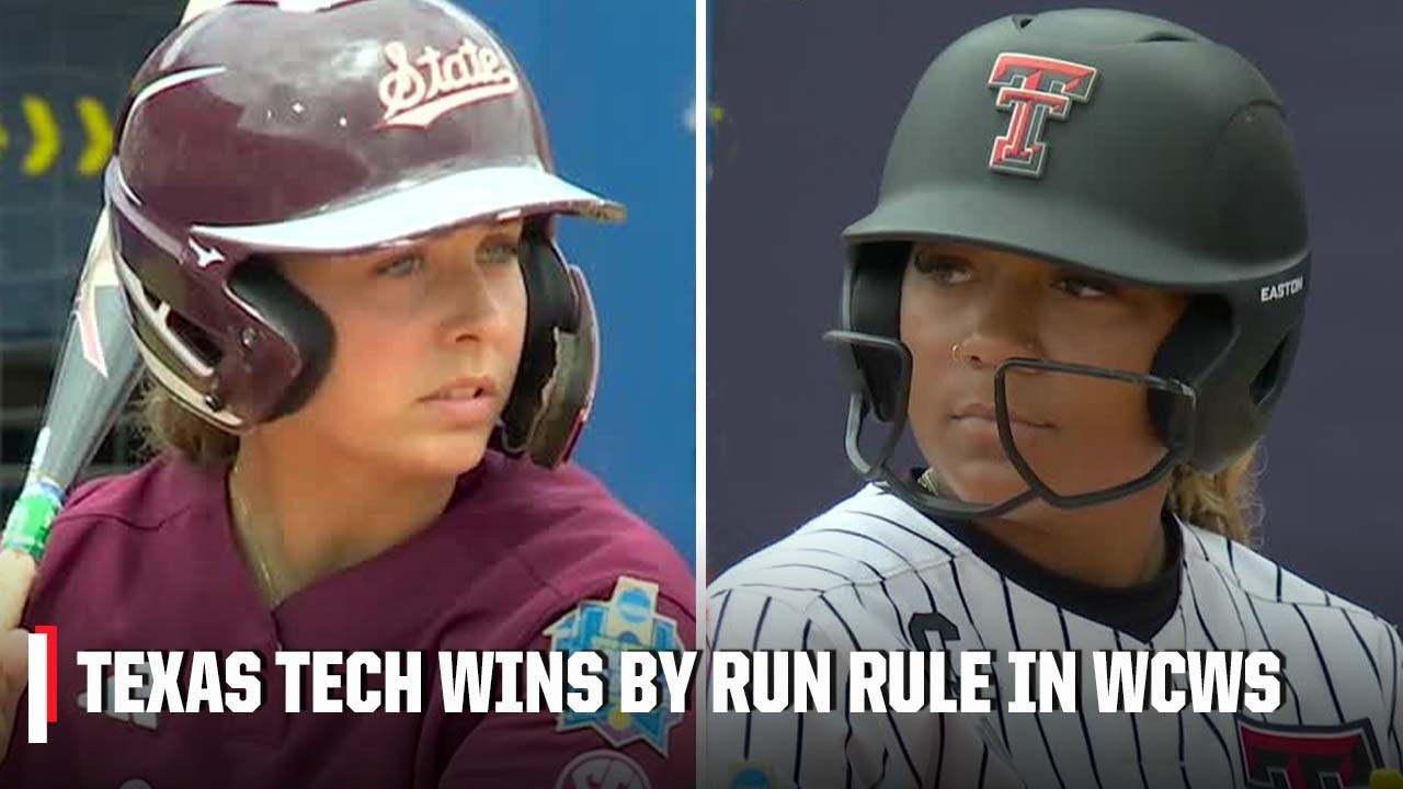 OPENING ROUND 🥎 Mississippi State vs. Texas Tech | Women’s College World Series | Full Highlights