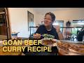 Lesley Cooks Goan Hot And Sour Beef Curry