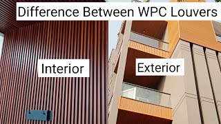 Difference Between WPC Louvers Interior and Exterior | WPC Louvers Installation Process