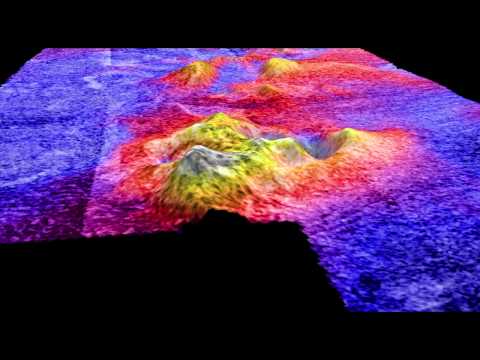 Cassini Flyover of Sotra Facula, Titan