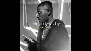 Ycee ft Eugy - say bye bye (video lyrics)