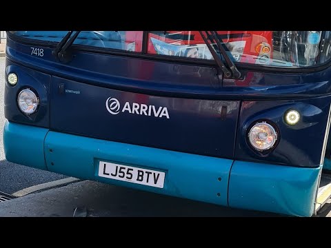 🚍*Beast* Arriva North East 7418 LJ55 BTV Volvo B7 ALX400 on Service 23