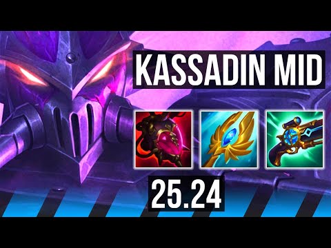 KASSADIN vs YONE (MID) | Good KDA: 17/1/3 | EUW Master | 25.24