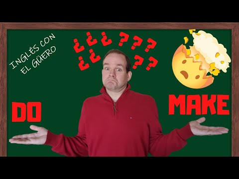 Diferencia entre "DO" y "MAKE"
