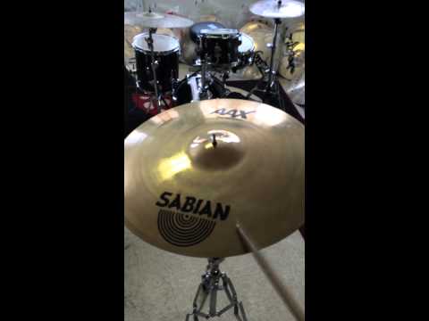 Product Demo- Used 20" Sabian AAX Stage Ride ~ 247Drums