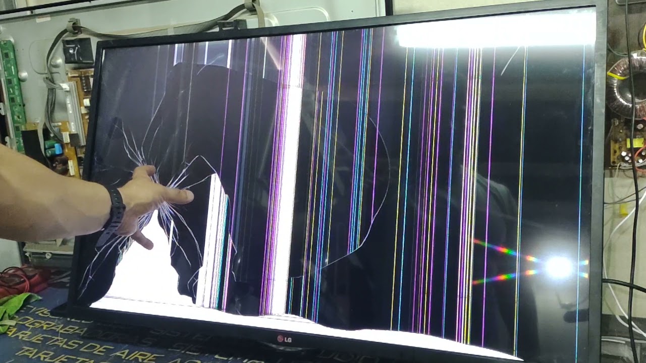 COMO SABER SI MI TELEVISOR TIENE REPARACIÓN SI SE GOLPEÓ