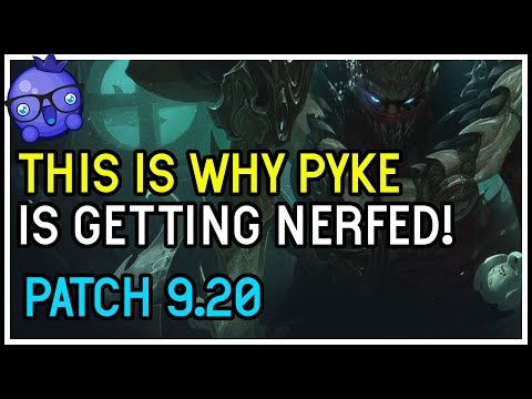 This is why Pyke is getting NERFED - League of Legends