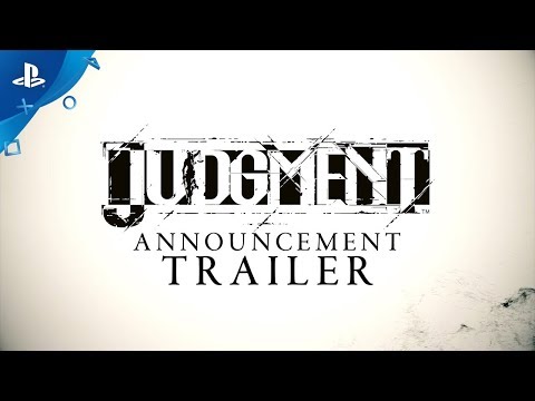 Judgment - Announcement Trailer | PS4 thumbnail