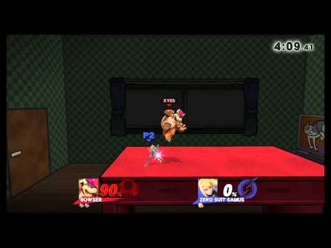 [Wii U] For Glory: Bowser vs Zero Suit Samus [Midnidght Release Edition]