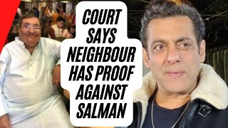 Salman Khan sued neighbour for defamation but court says his comments are supported by 'evidence'