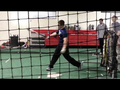 Steve Serratore hitting January.