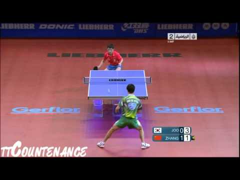 World Cup: Zhang Jike-Joo Se Hyuk