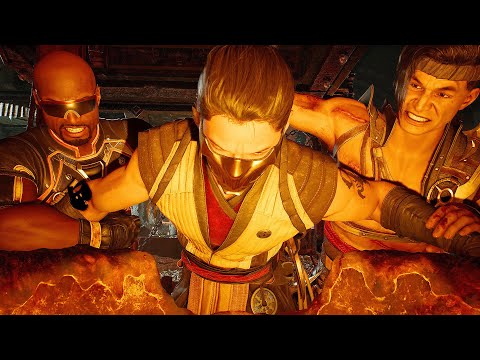 Scorpion Burns Havik's Face -  Mortal Kombat 1