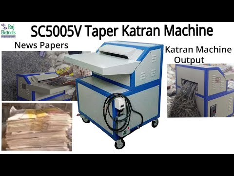 Paper Shredding Machine