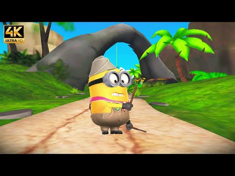 Despicable Me Minion Rush Volcano Island(Special Mission) with Scout Minion | UHD 4K