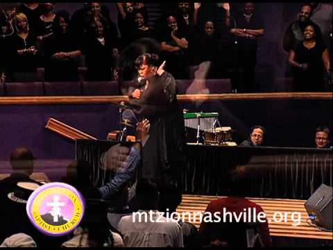 Crystal Rucker Ministering at Mt. Zion Church Nashville Stellar week 2014