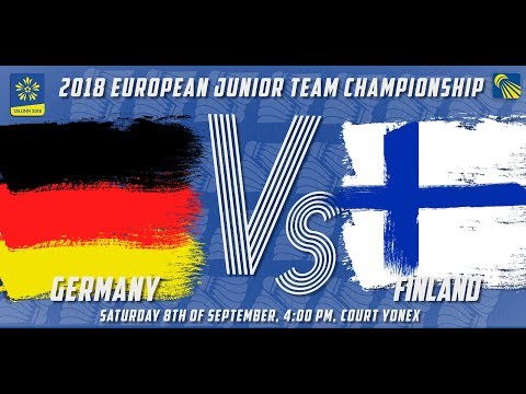 Germany (Moszczynski/Resch) vs Finland (Oldorff/Suutarinen)-D2M1 - European Jnr. Team C’ships 2018