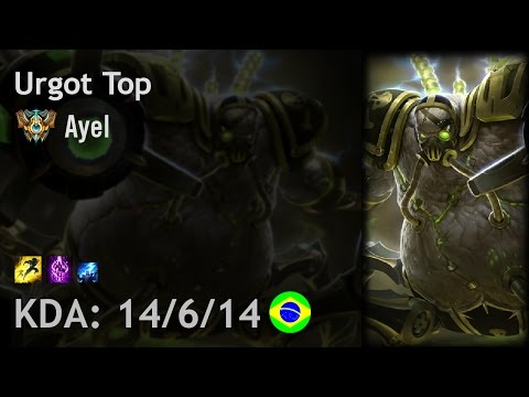 Urgot Top vs Kennen - Ayel - BR Challenger Patch 7.9