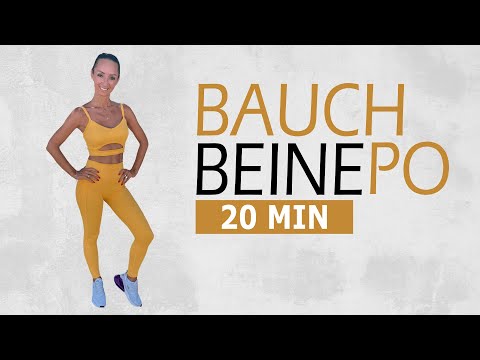 20 MIN WORKOUT ABS LEGS BOOTY / Good mood training in the sunshine in Italy | Katja Seifried