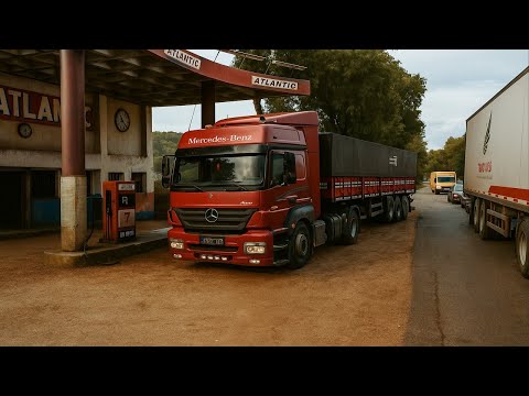 Mercedes-Benz Axor + Reboque Pesado | Estrada BR-153 | Goiás ao Tocantins