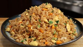 Quick Egg Fried Rice Recipe | Your favorite takeout made at home