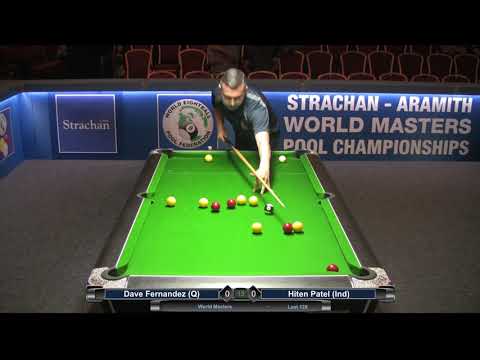 2019 World Masters - Last 128 - Dave Fernandez (Eng) v Hiten Patel (Ind)