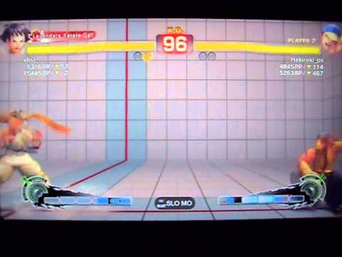 SSF4 AE: elist_ (Makoto) vs Hekireki_ps (Yun)
