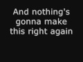 Simple Plan - Perfect lyrics 