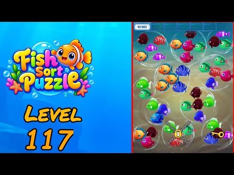 Fish Sort Puzzle Level 117 Walkthrough thumbnail