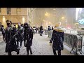 NYC Snow Walk Rockefeller Center Bryant Park Times Square December 16 2020